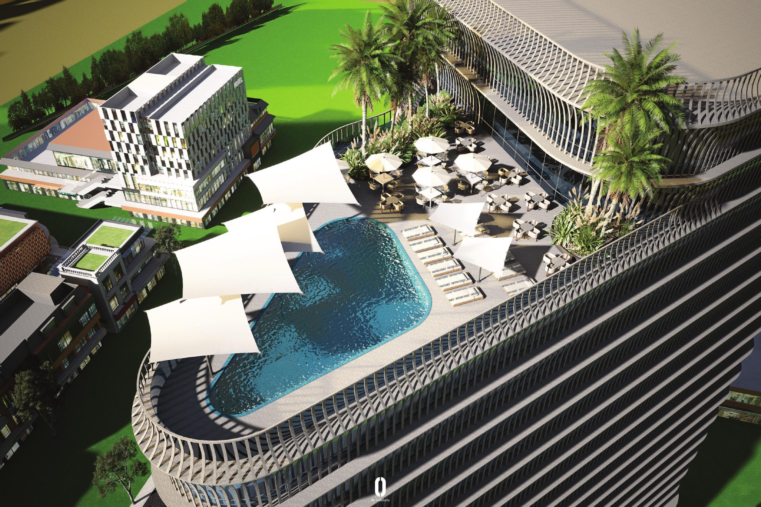 R+20 New Skyline — Rooftop Pool